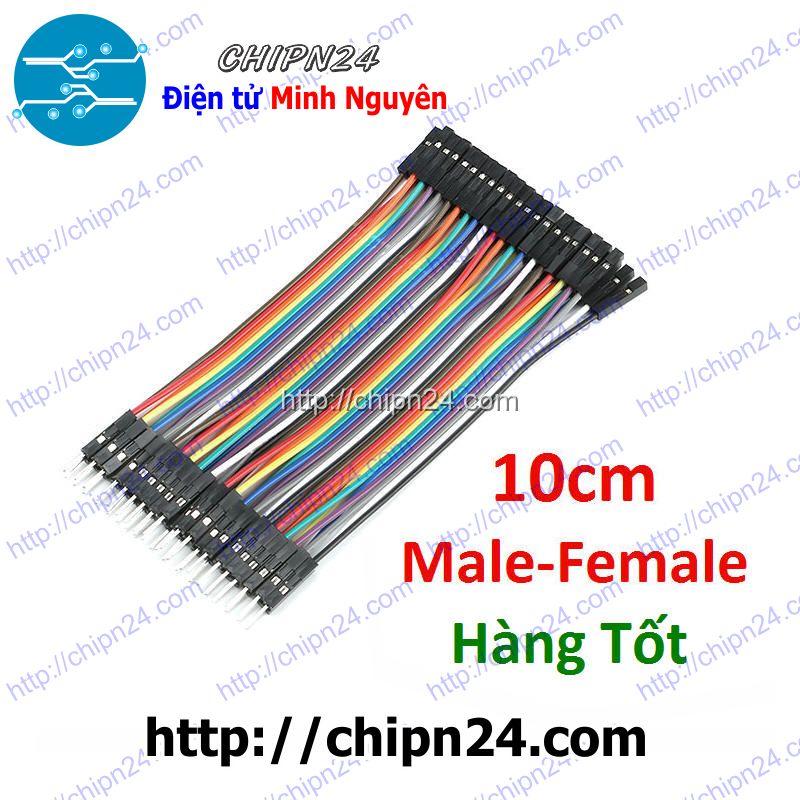 Dây cắm test board 10cm đực-cái