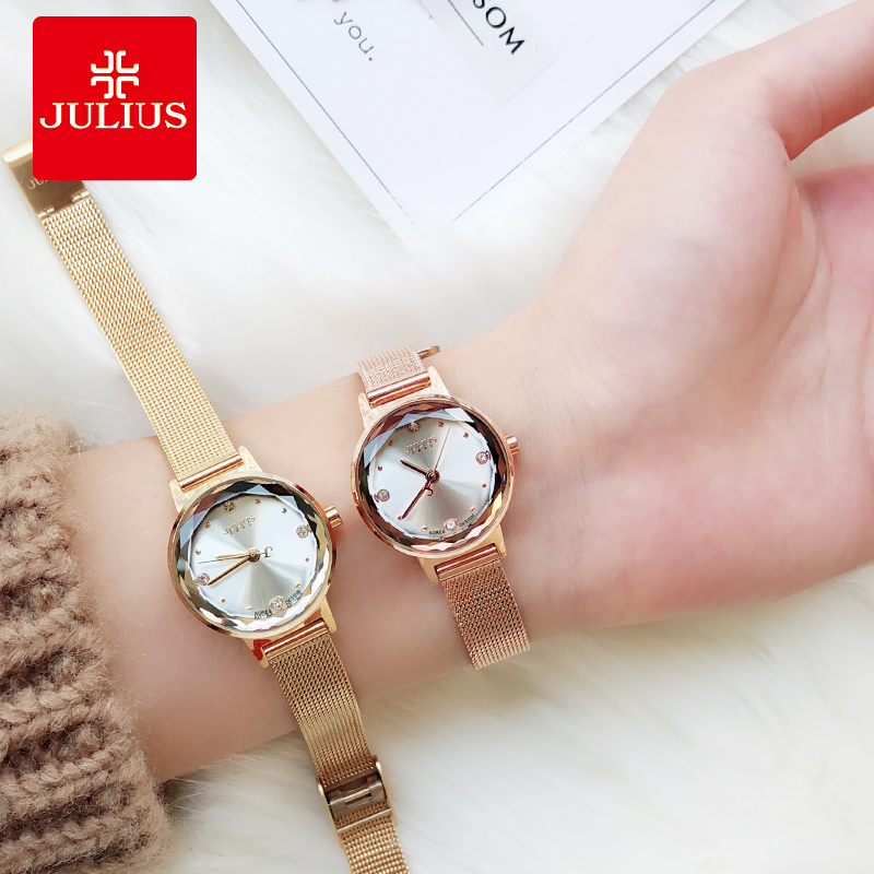 Đồng hồ nữ Julius JA-917 dây thép