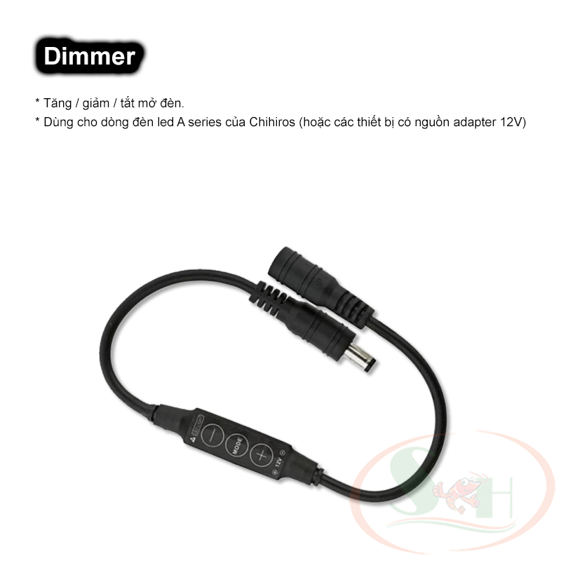 Linh kiện thay thế Chihiros bluetooth, adapter, dimmer, commander đèn