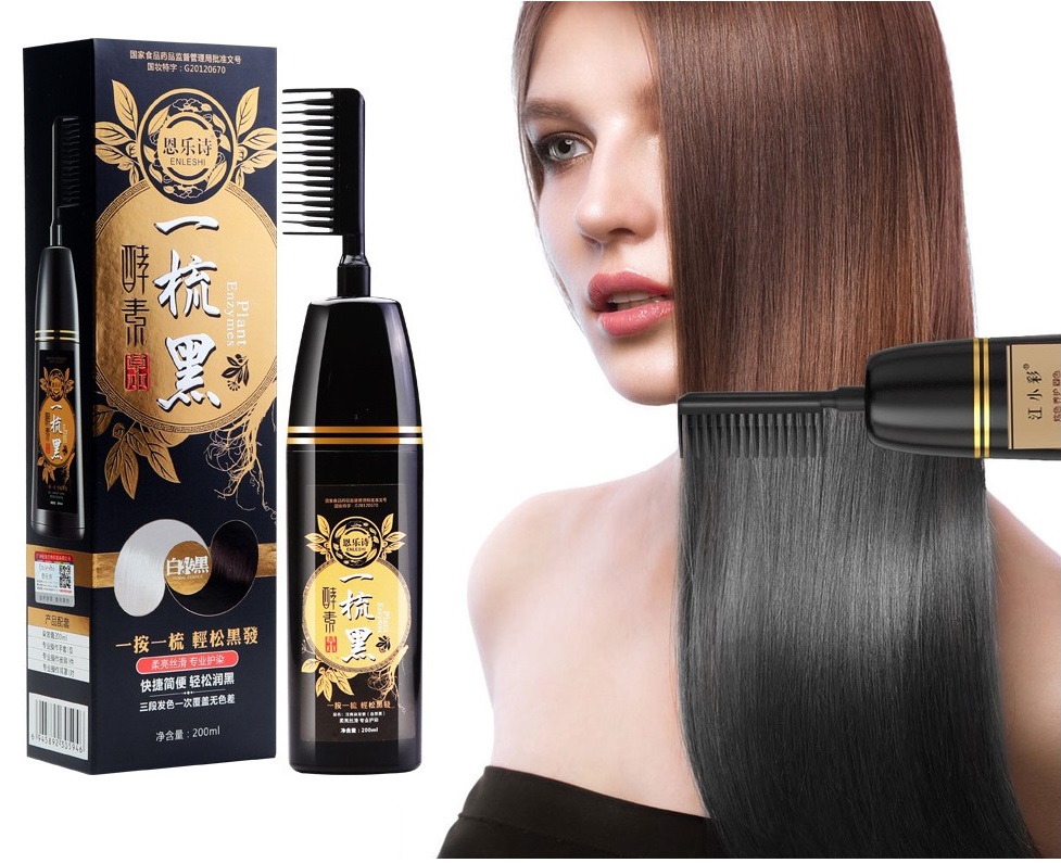 [HCM]Lược nhuộm tóc đen SBA hair DYE PASTE 200ml