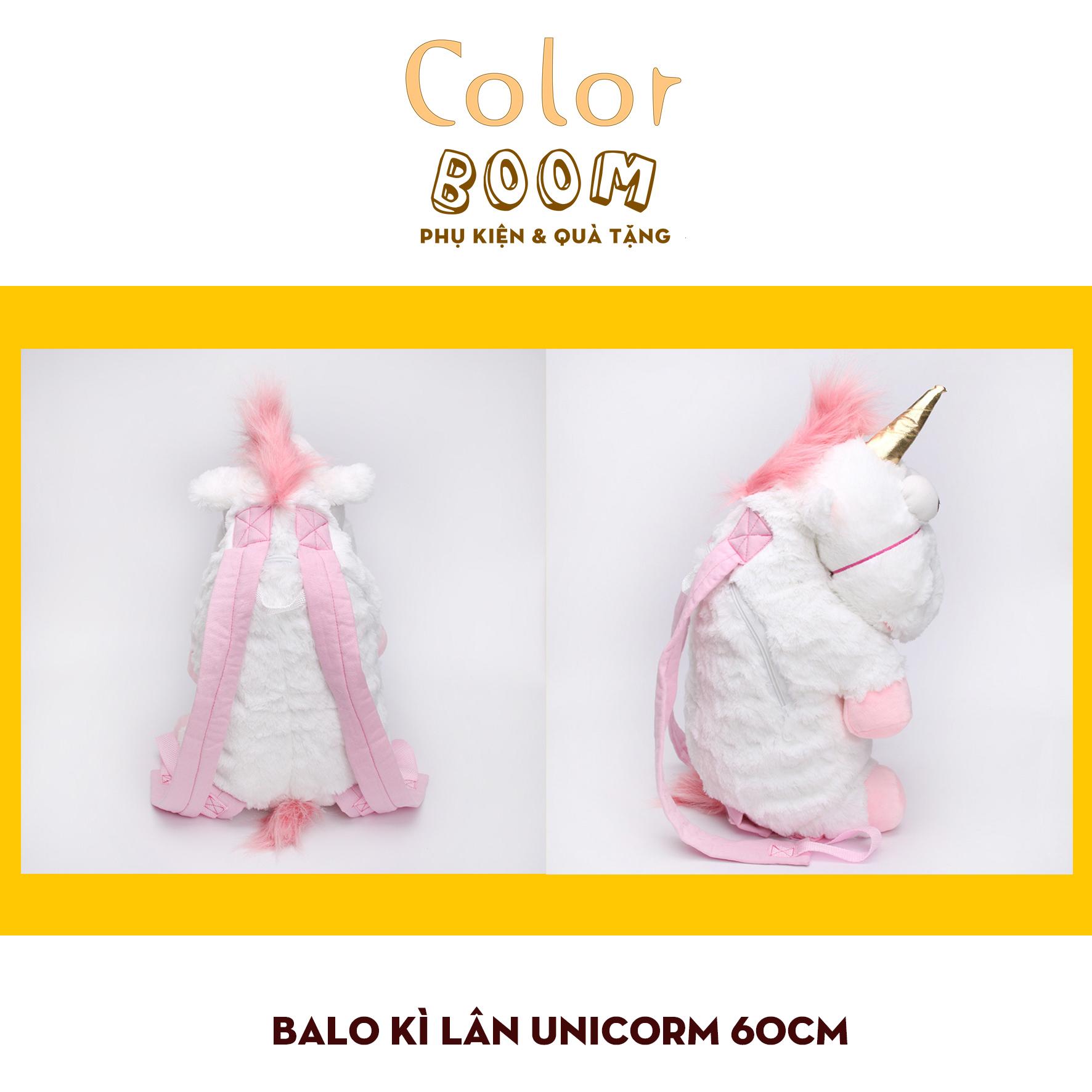 Balo Kì Lân Unicorn Một Sừng 60cm