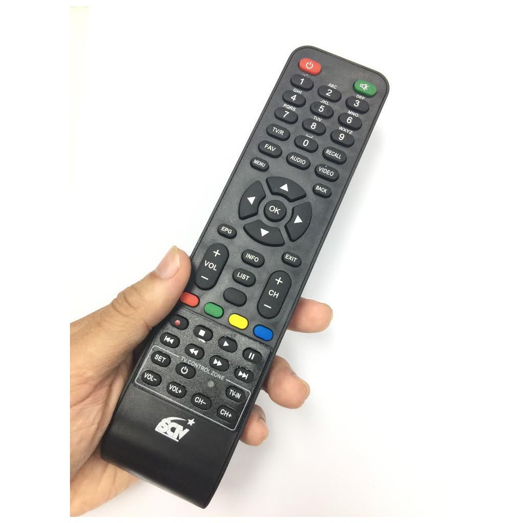Điều Khiển SCTV - REMOTE SCTV - Dùng cho đầu thu SCTV
