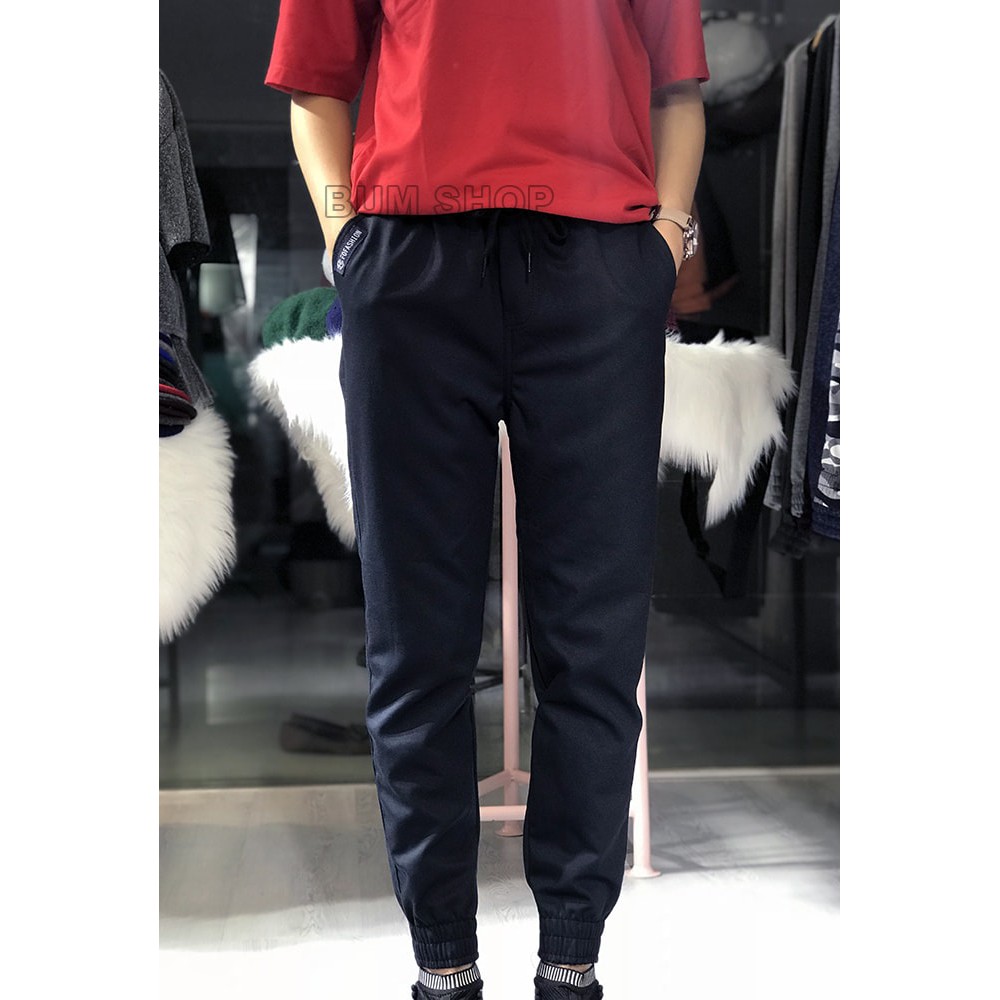 Quần Jogger Kaki Xanh Đen