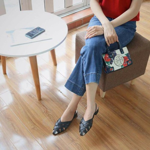 GIÀY SANDAL BỆT MŨI NHỌN DA QUAI ĐAN SD-0300