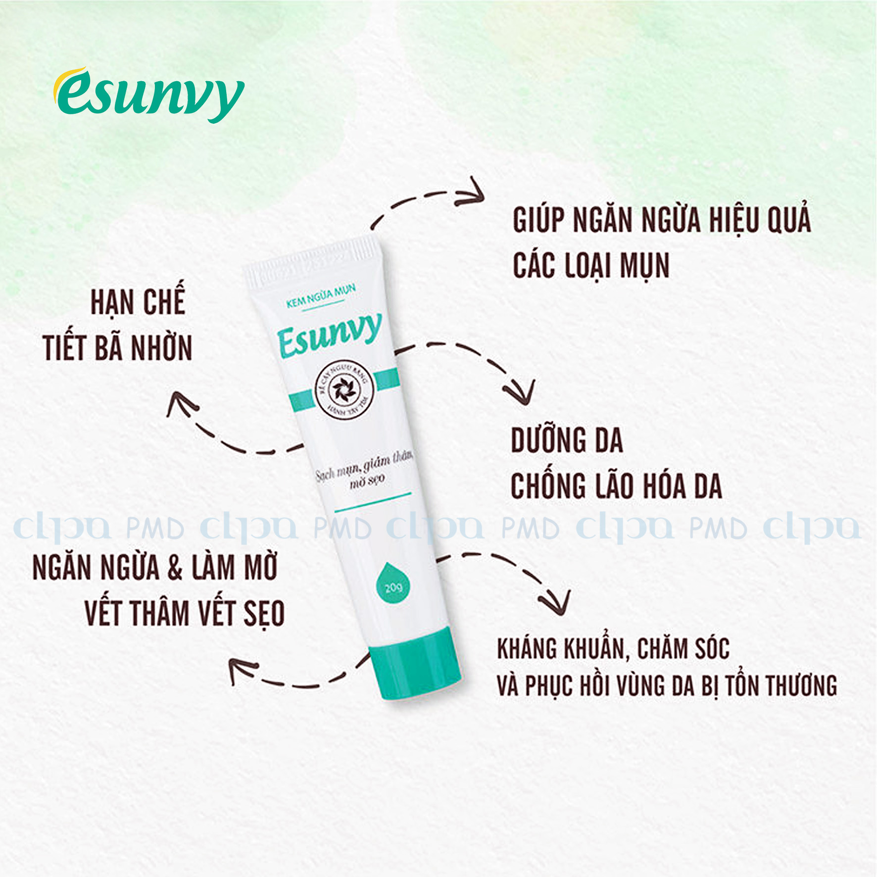 KEM NGỪA MỤN ESUNVY 20G