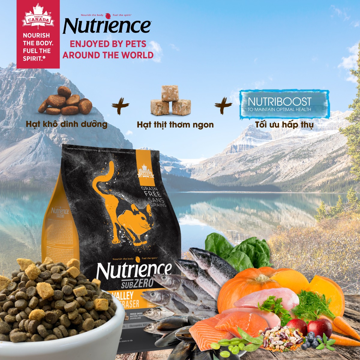 Nutrition subzero cat food (sealed bag) with chicken flavor