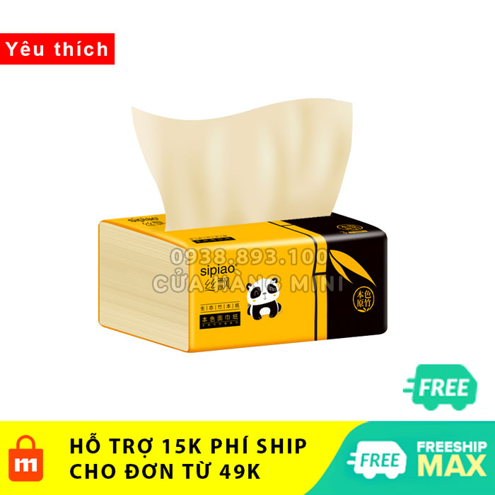 Combo 6 Gói Khăn Giấy (Giấy Ăn) Cho Bé Sipiao SP-1028