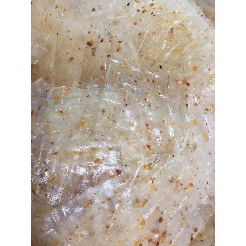 (500Gr) Bánh Tráng Miếng Vuông Tỏi
