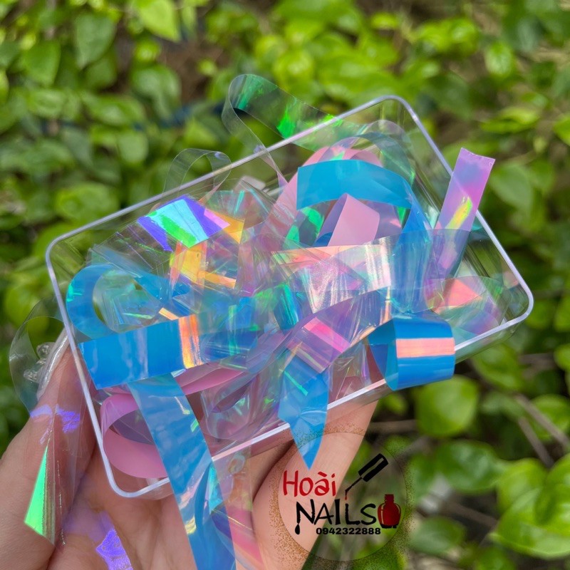 Set sequin mix màu phụ kiện nail