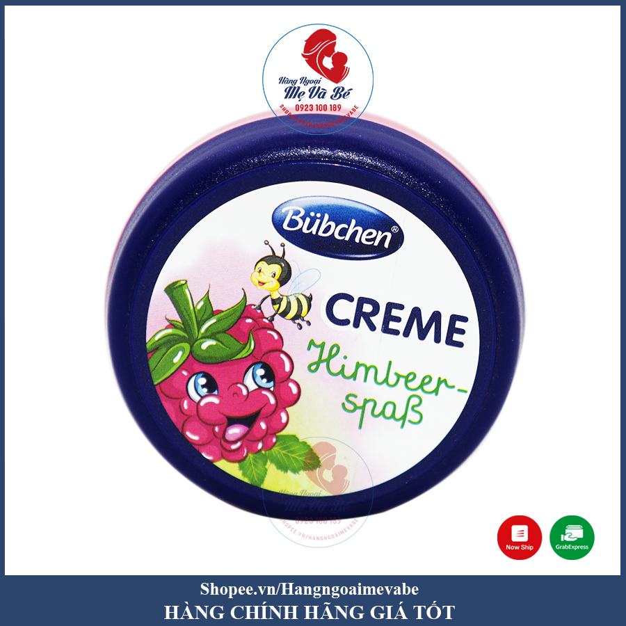 KEM NẺ BUBCHEN ĐỨC (20ML) DÙNG CHO TRẻ SƠ SINH VÀ TRẺ NHỎ
