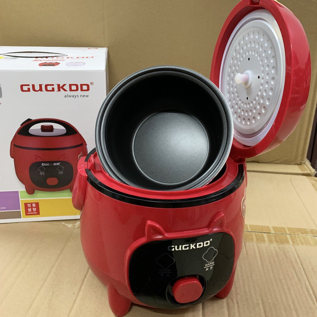 nồi cơm điện, nồi cơm cuckdd gk-108 1 lít - nồi cơm điện mini.