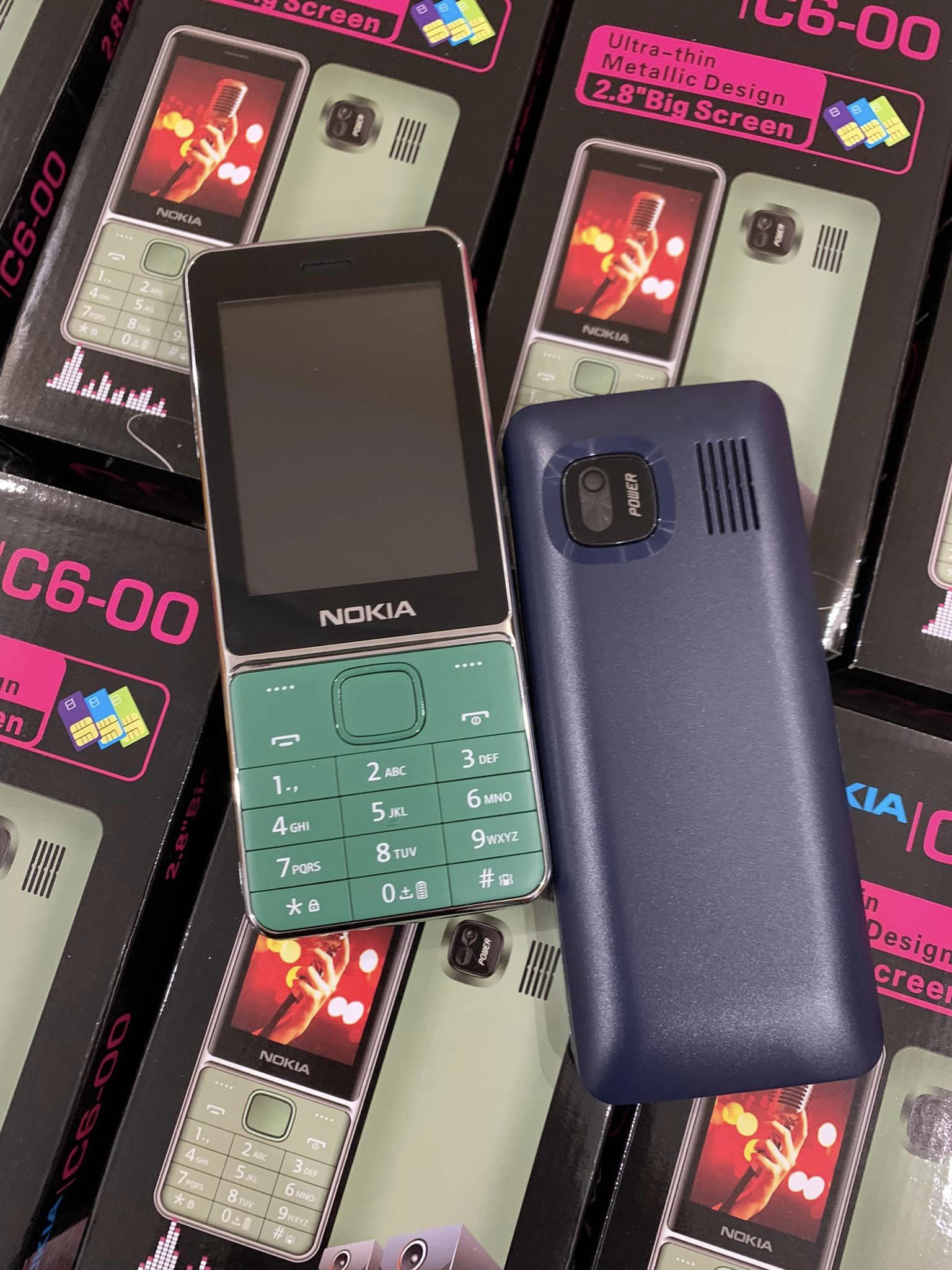 Điện thoại Nokia C6-00(2020) Mới FullBox – 3 Sim 3 Sóng