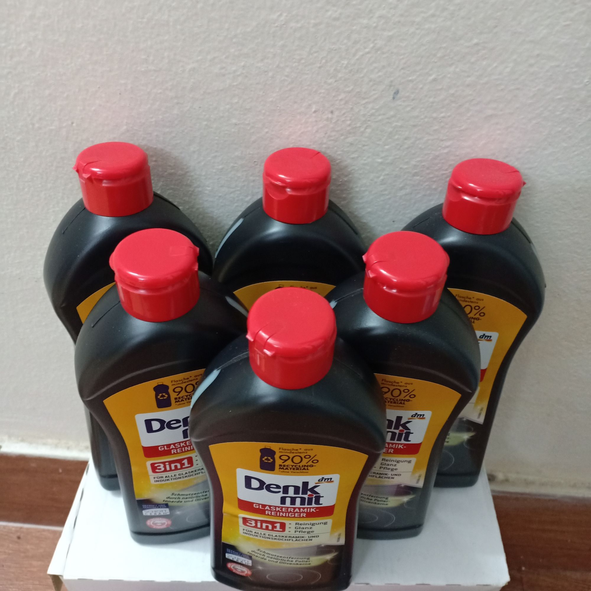 Nước lau bếp điện từ Denkmit Đức chai 300 ml