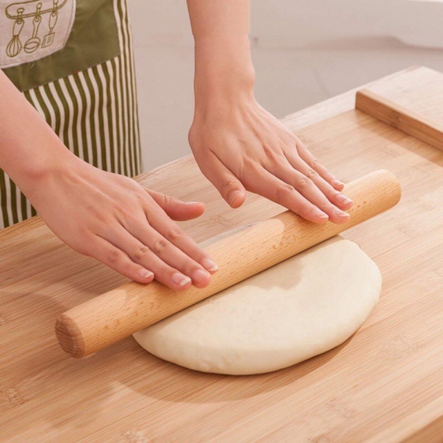 CÁN BỘT GỖ 28CM