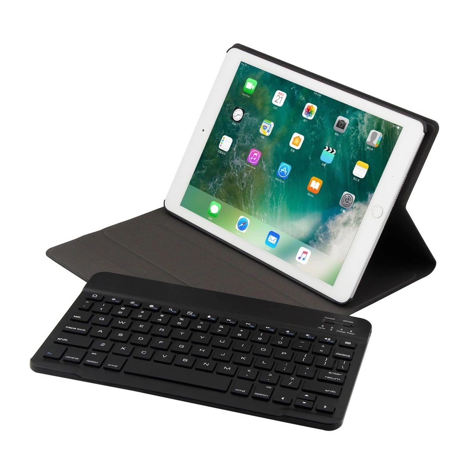 Bao da ipad mini 1 2 3 kèm bàn phím bluetooth