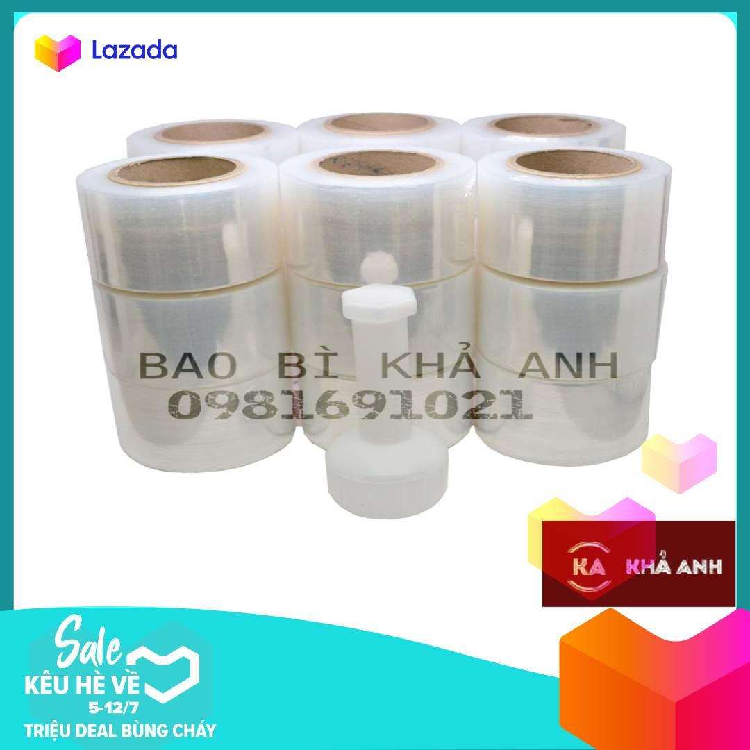 [HCM]Màng PE quấn hàng - 1 Tấc (cao 10cm)- Nặng 500gram