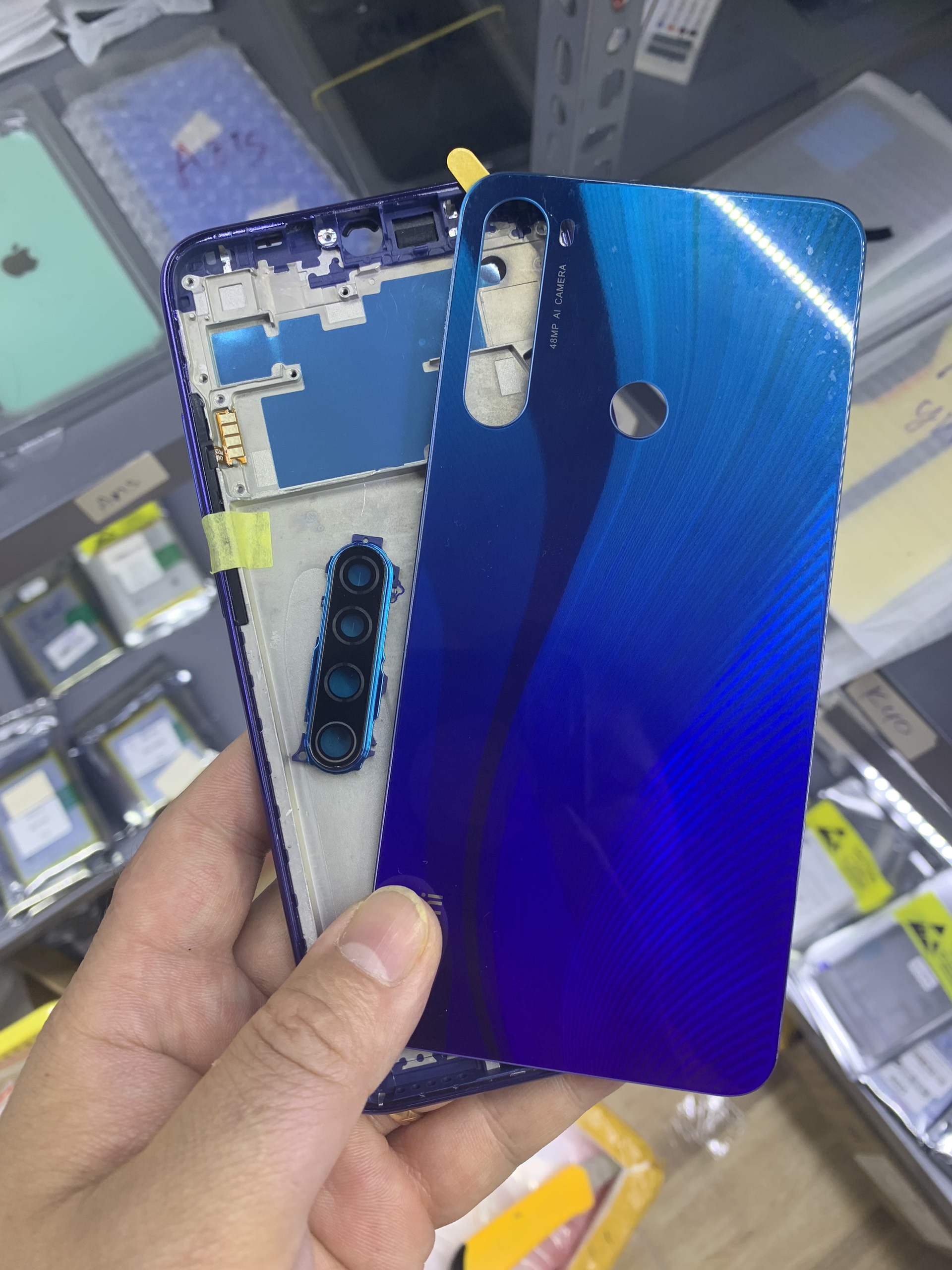 Bộ vỏ điện thoại zin xiaomi redmi note 8
