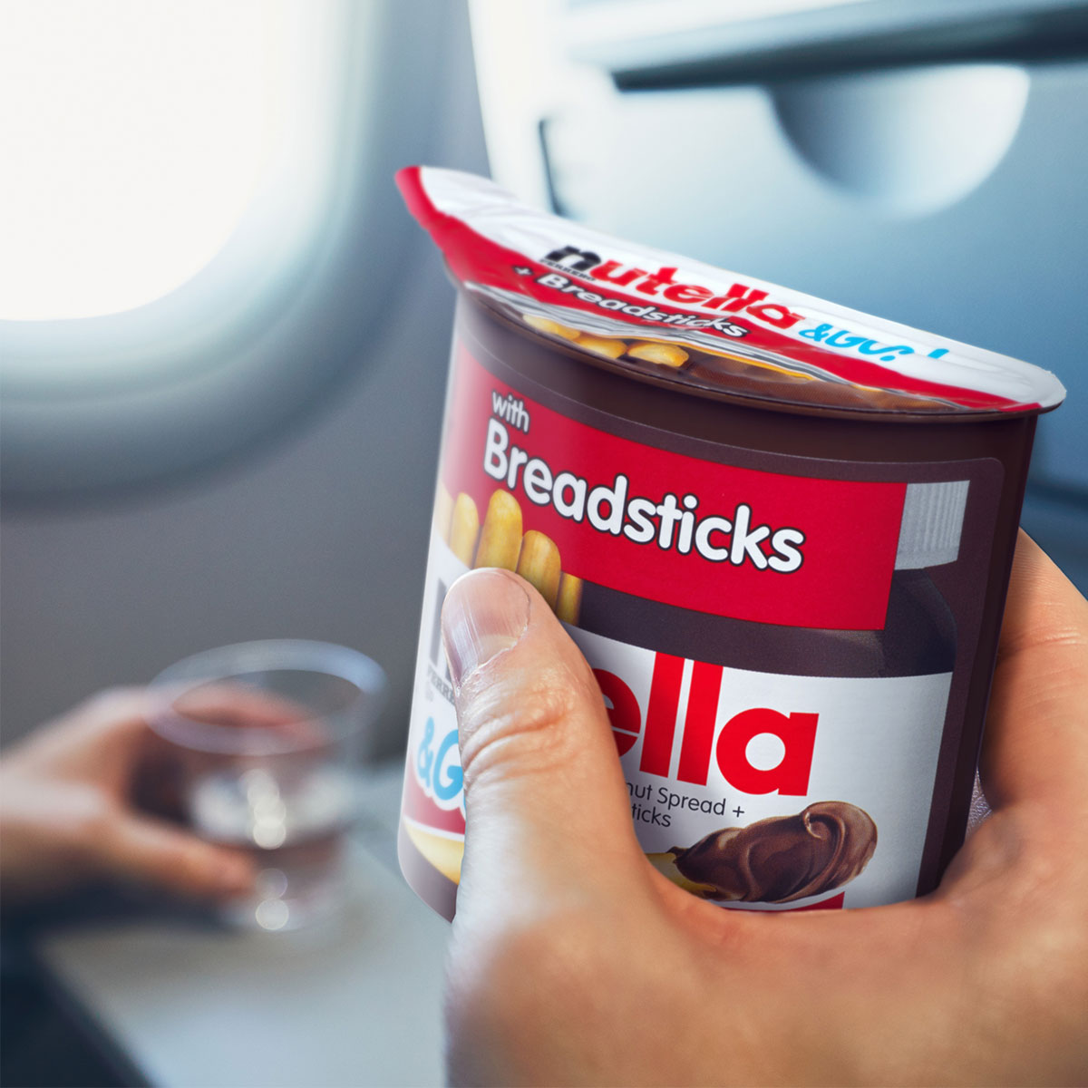 Nutella & Go Hazelnut Butter Dipping Sticks Hazelnut Spread & Breadsticks