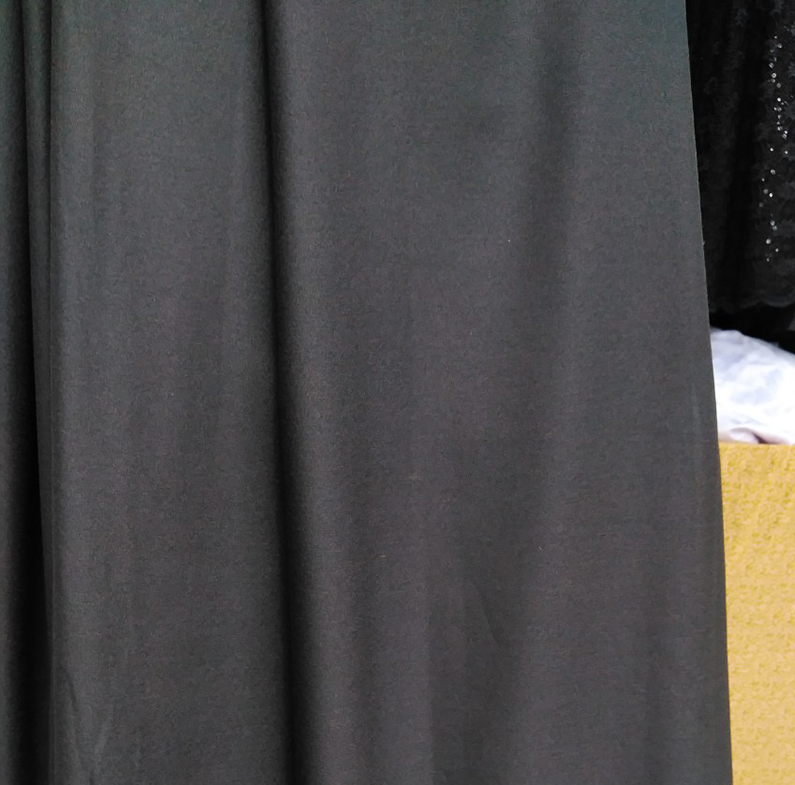 Vải chiffon cát màu đen co giãn 2 chiều 35K/m (khổ 1.5m)