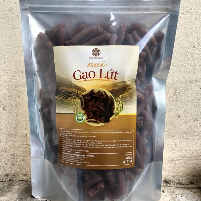 Nui gạo lứt gói 500g