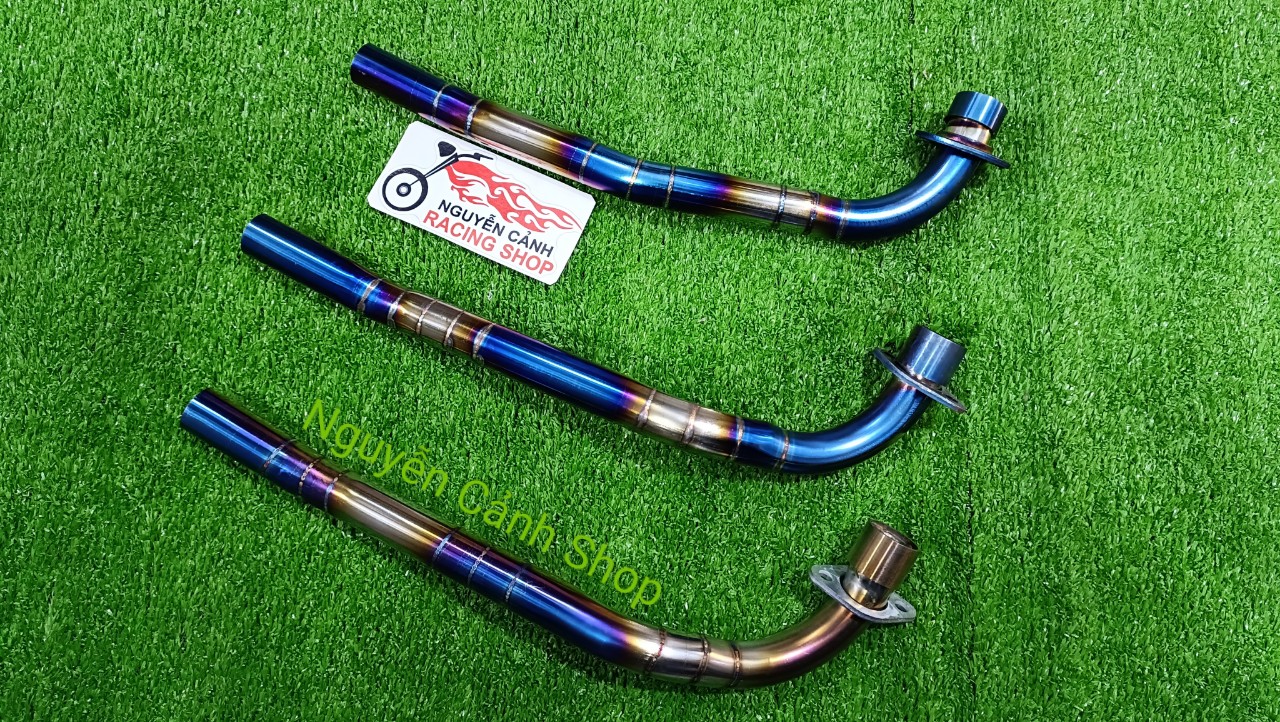 Cổ pô titan 27mm-Wave blade- wave A110