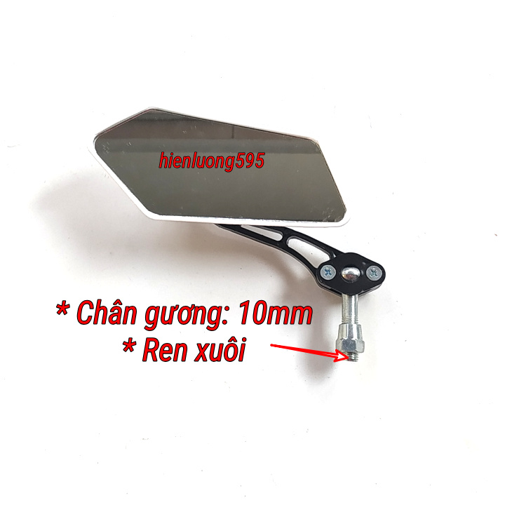 GƯƠNG CHIẾU HẬU XE MÁY 5 CẠNH (MỘT CHIẾC BÊN TRÁI)
