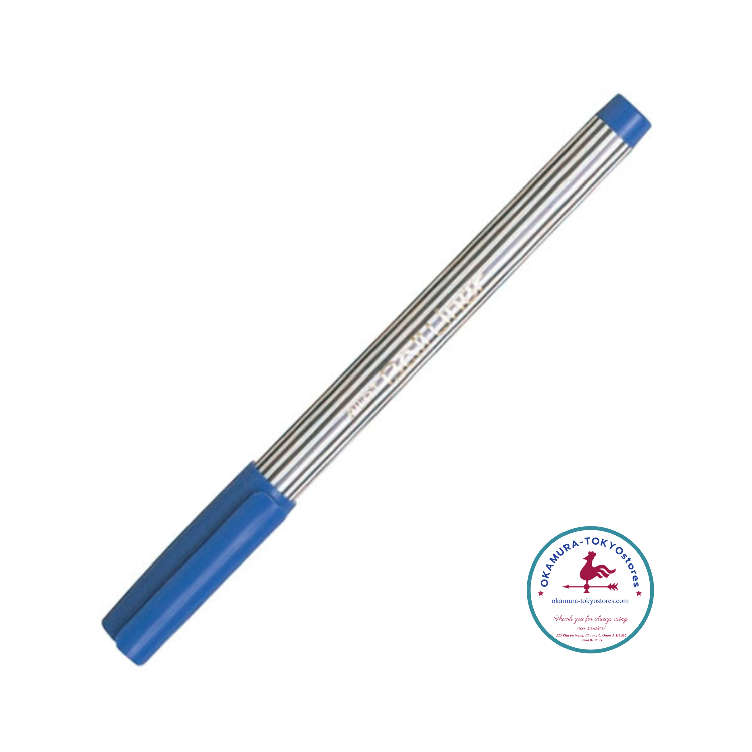 Bút ball liner mực xanh ngòi 1.0mm