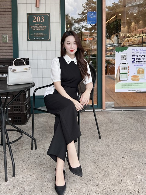 BEAUTEBYV - Áo nữ cách điệu eo thắt dây nơ Meime