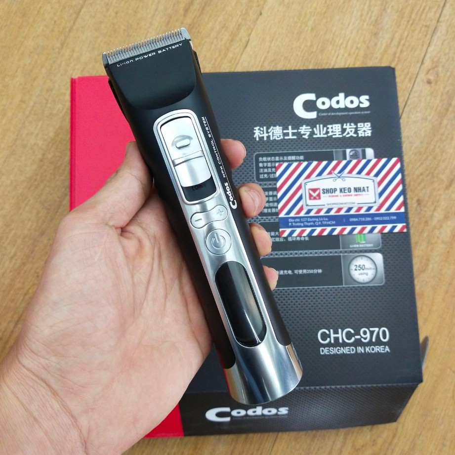 Tông đơ Codos CHC 970 chính hãng