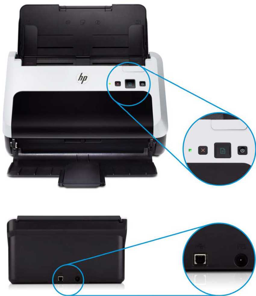 MÁY QUÉT SCAN HP SCANJET PRO 3000 S2 ĐÃ QUA SỬ DỤNG