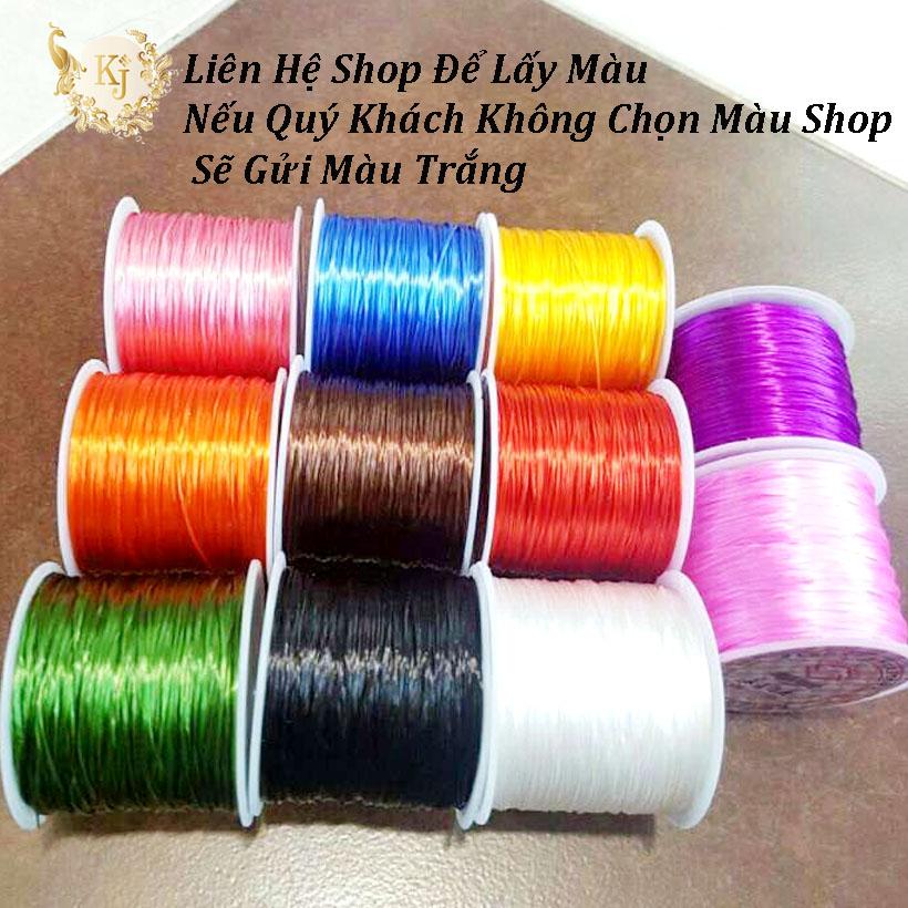 Dây Chun Xâu Vòng Chuỗi -  Bền Chắc - Chập 04 Bao Không Đứt - 50m/ 01 cuộn