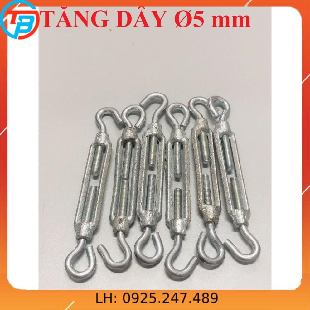 Tăng đơ dây cáp Phi [ 5mm ] CÁP THÉP Thái Bình VinàN