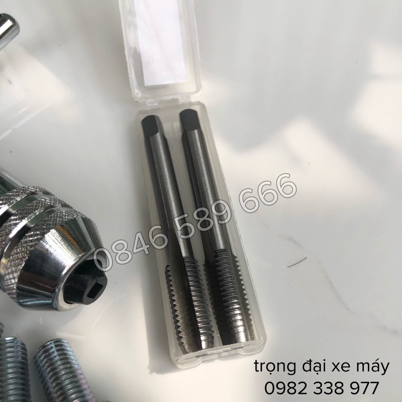 Combo Bộ Tay Kẹp + Tarô + 20 Ôc 9Ly Dàn Chân Xe Máy