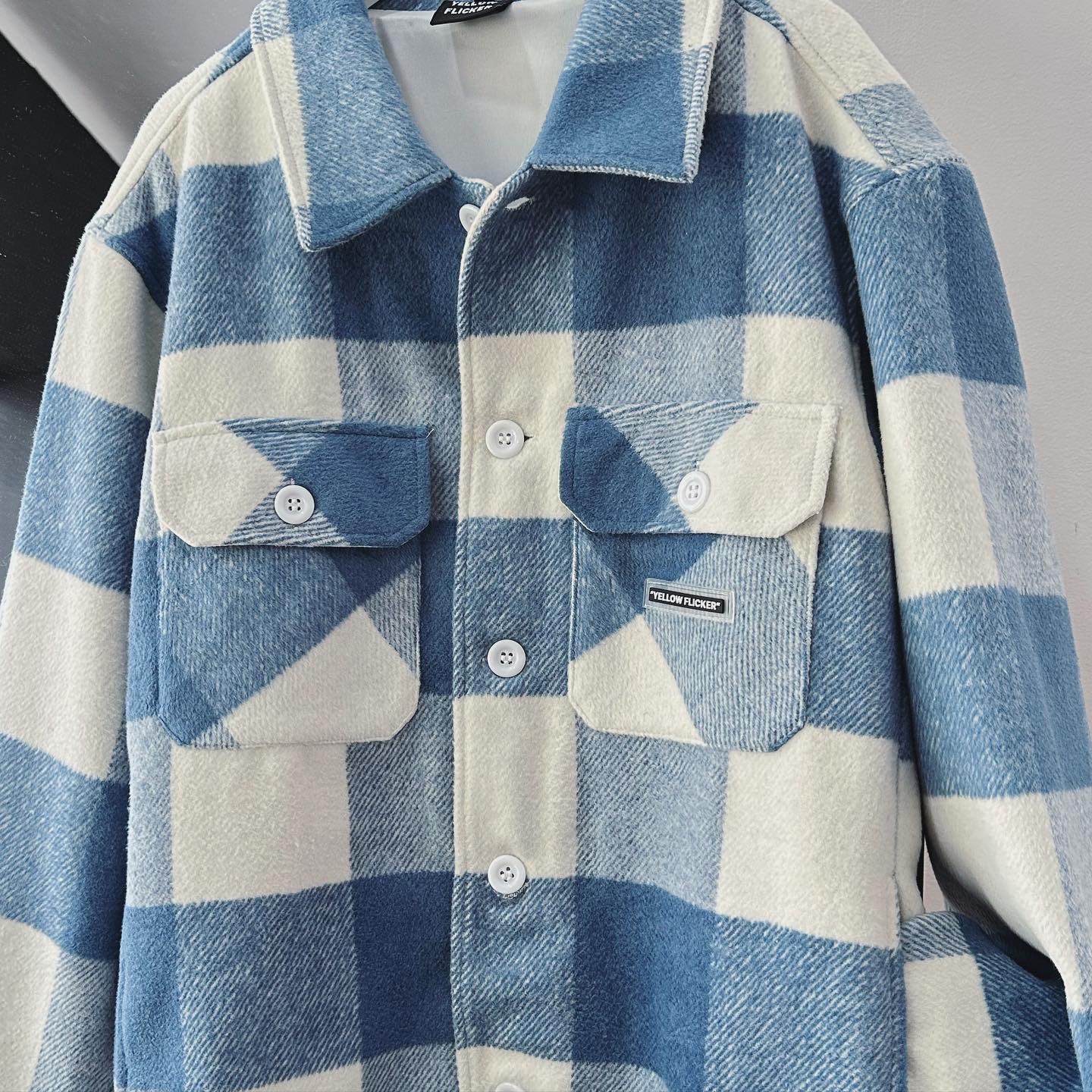 Áo khoác dạ hai lớp YELLOW FLICKER unisex