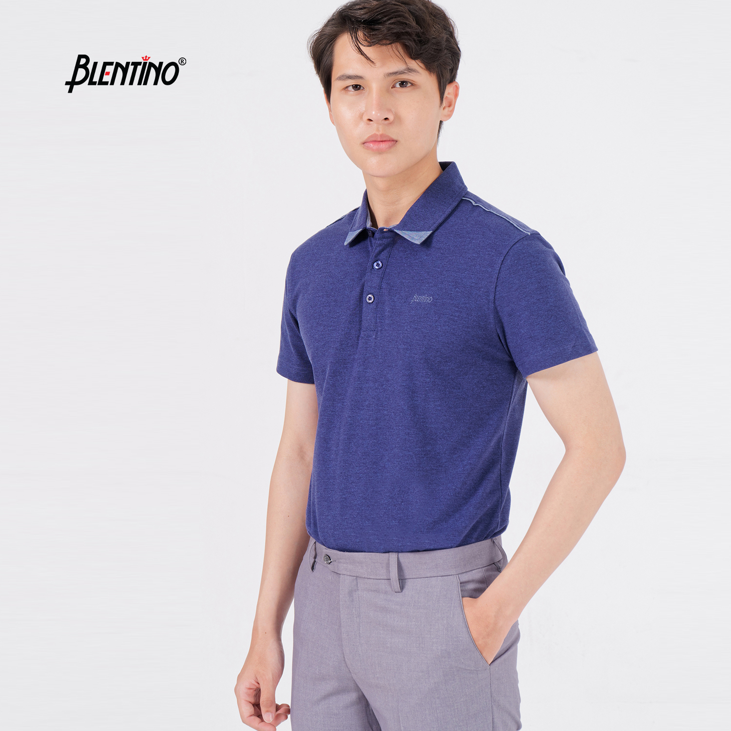 Blentino Áo Polo Nam Cộc Tay PL23