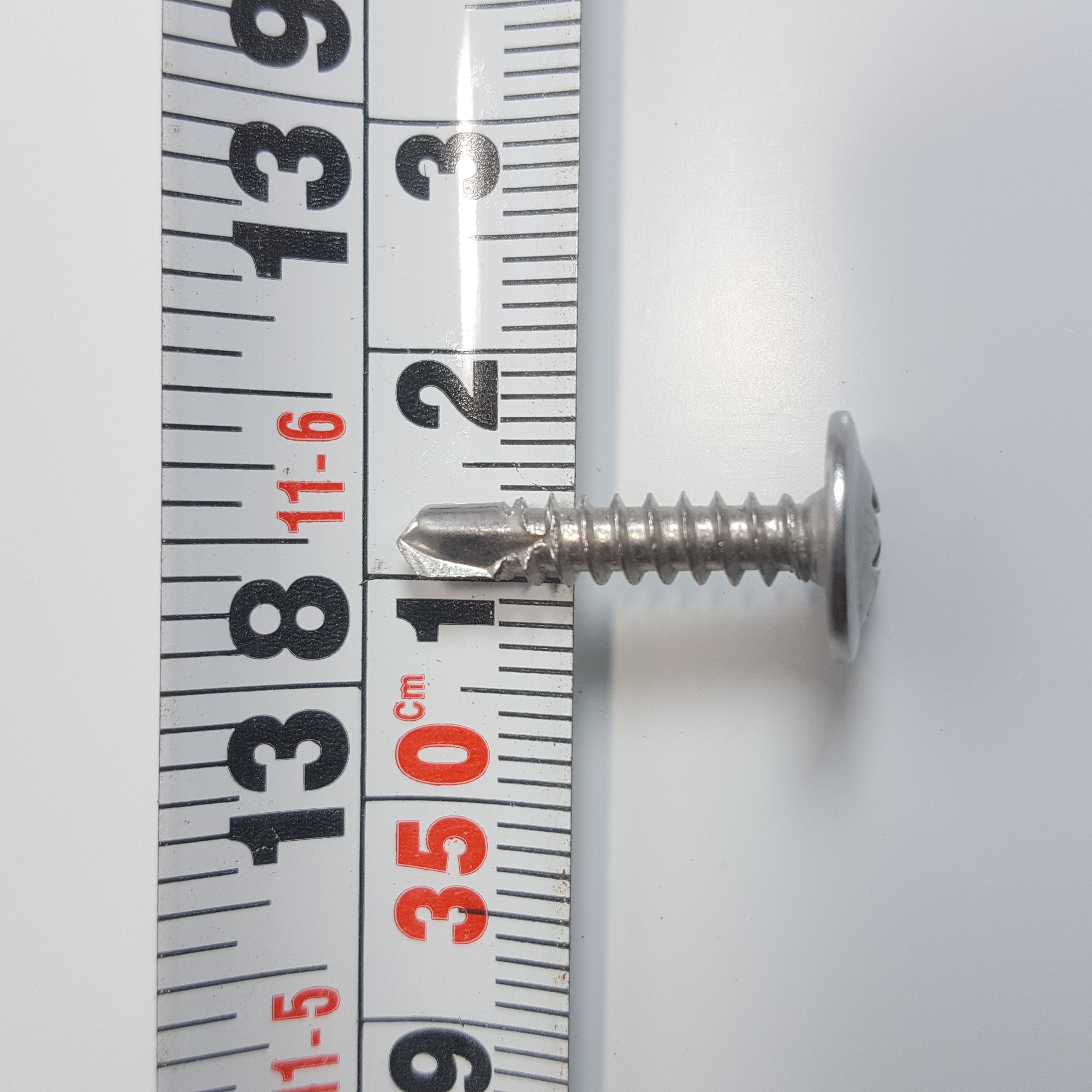 50 con vít inox 4*19 [ inox 410 đầu dù tự khoan ]vít đuôi cá [ Có thể chọn mua 50 hoặc 100 con sẽ rẻ hơn ]