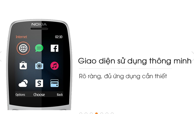 Điện thoại Nokia 210 (chính hãng - bảo hành 12 tháng)