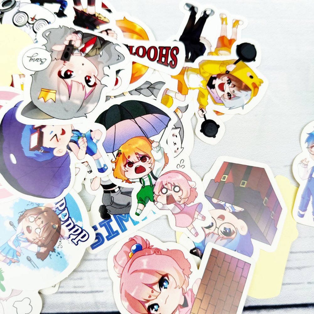 [HCM]Sticker Hero Team- siêu cute( combo20-50 sticker random)
