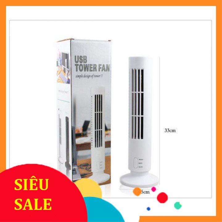Quạt tháp mini để bàn-màu đen