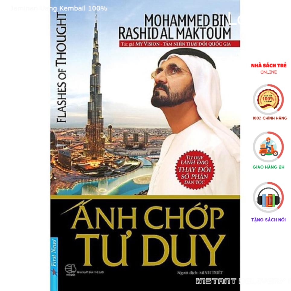 Sách first news - ánh chớp tư duy - tư duy lãnh đạo thay đổi số phận dân tộc