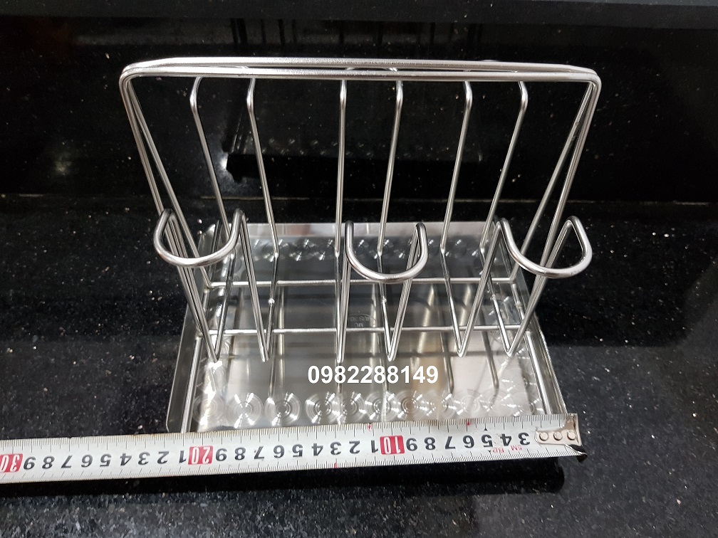 KỆ ÚP LY INOX CAO CẤP (6 LY)