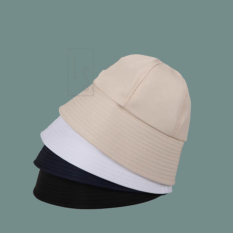 Nón Bucket Sụp - Mũ Bucket Vành Cụp Trơn Basic