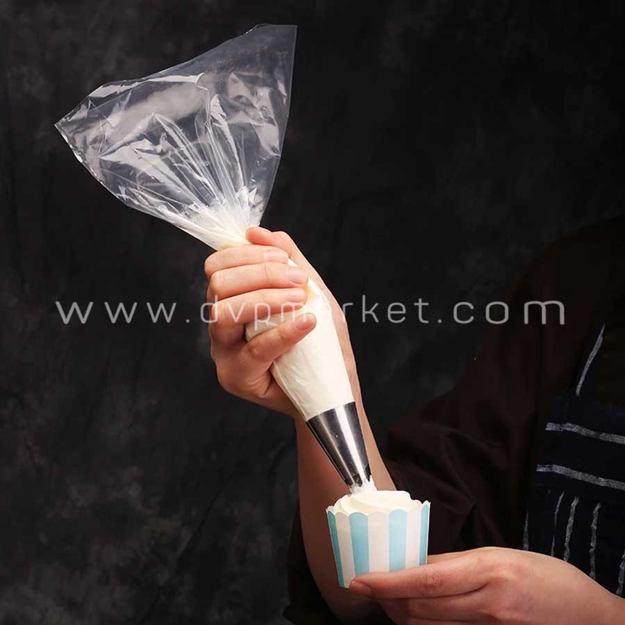 Túi nilon bắt kem 100g
