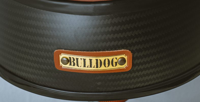 Mũ bảo hiểm Carbon BULLDOG CLASICO II - Carbon bóng