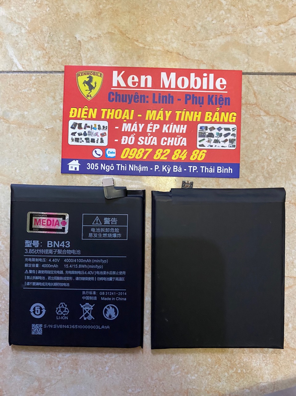 Pin xiaomi bn43 dùng cho redmi note 4x