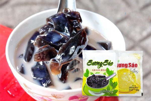 10 Gói Bột Sương Sáo Đen/Trắng TP Gói 50g