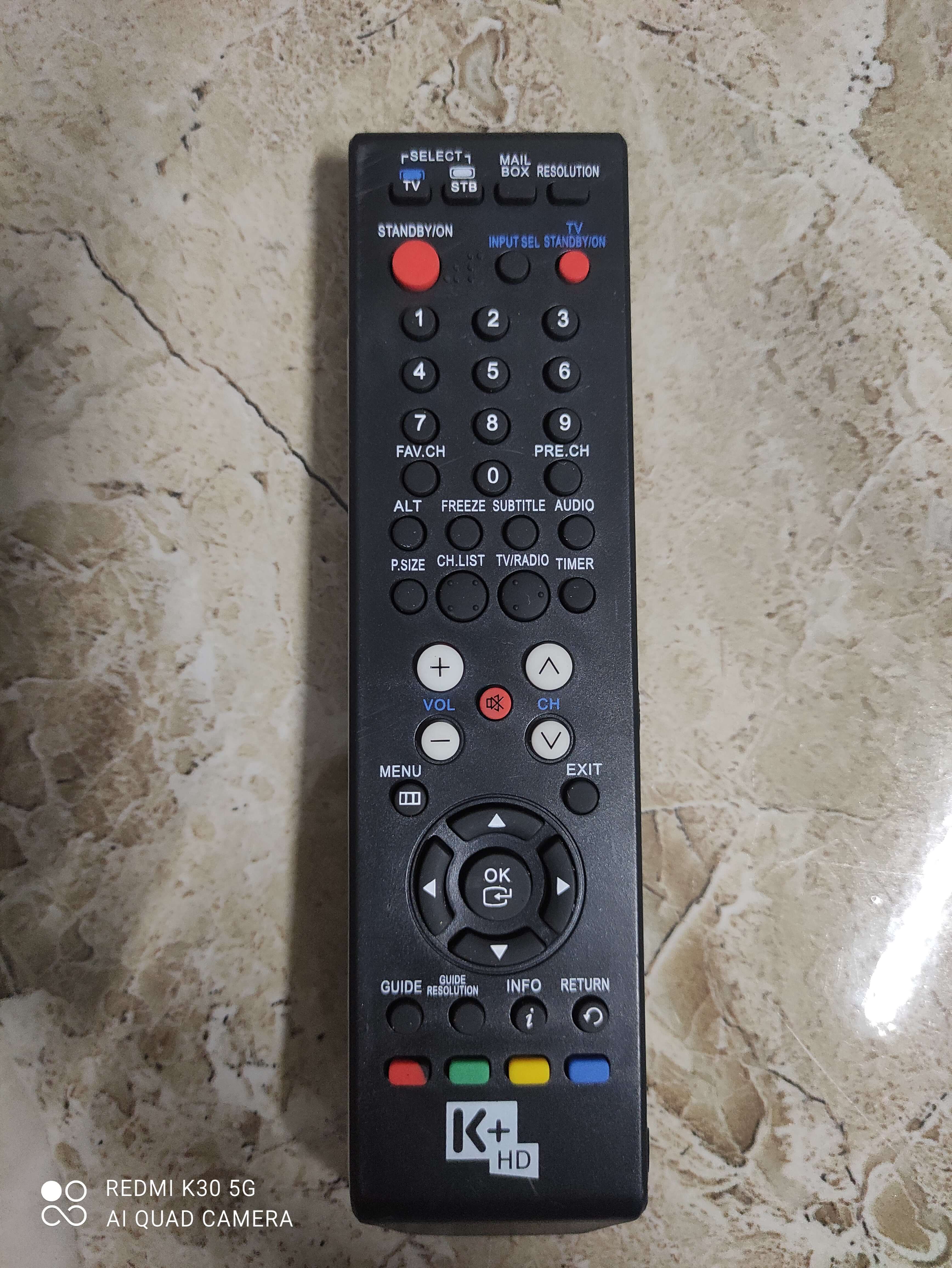 REMOTE ĐIỀU KHIỂN ĐẦU THU K+ HD