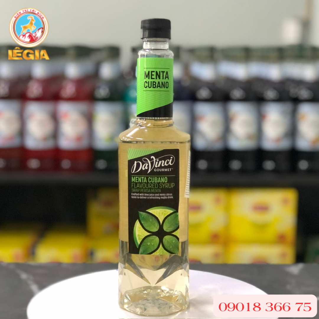 Siro davinci chanh bạc hà 750ml - davinci mojito syrup