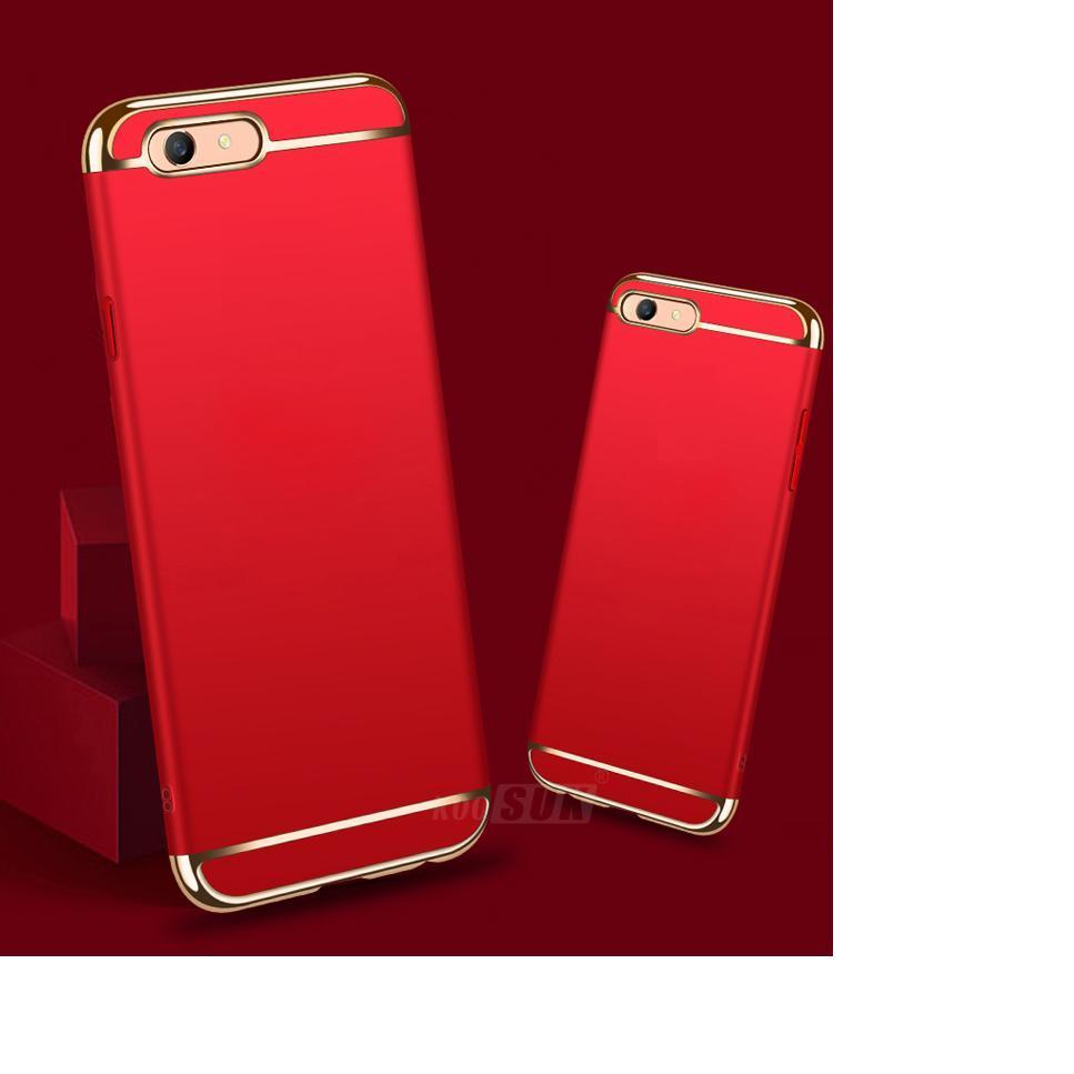 Ốp lưng cho điện thoại OPPO A1k, Realme C2 3 mảnh thời trang cao cấp