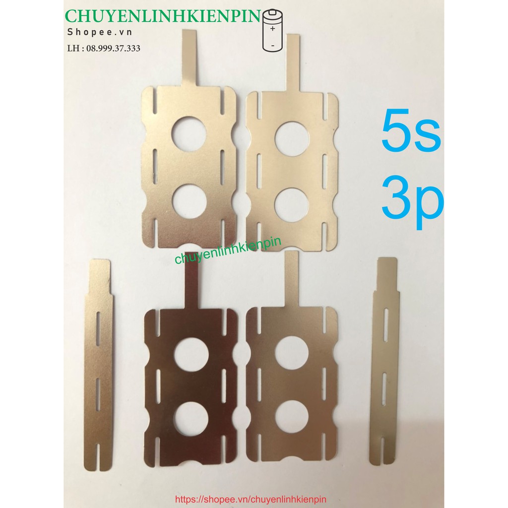 Bộ kẽm hàn cell 3 hàng 5s3p ( BL64_67 )